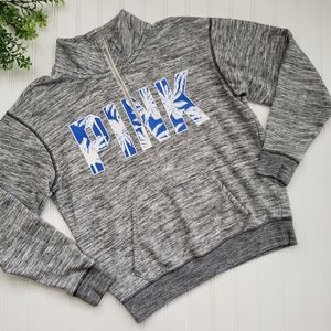 Pink Victoria's Secret Sweatshirt Logo Pullover Sweatshirt Gray Blue size XS